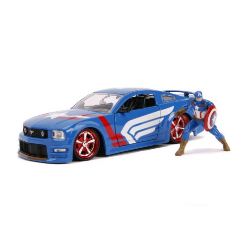 Captain America - 2006 Ford Mustang GT 1:24 Scale Hollywood Ride