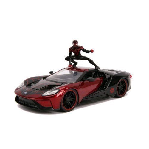 Spider-Man - Miles Morales 2017 Ford GT 1:24 Scale Hollywood Ride