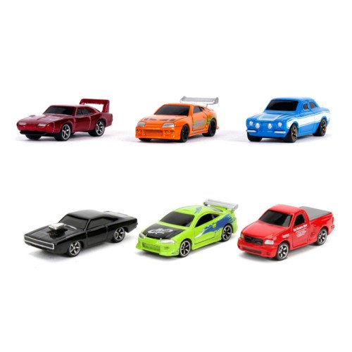 Fast & Furious - Nano Hollywood Rides Vehicle (Set of 6)