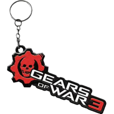 Gears of War 3 - Logo Metal Keychain