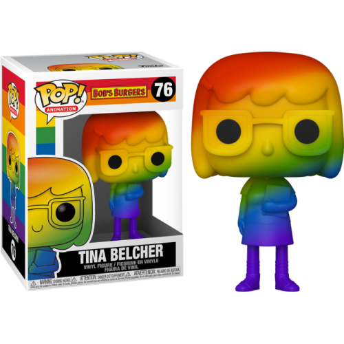 Bob's Burgers - Tina Belcher Rainbow Pride Pop! Vinyl