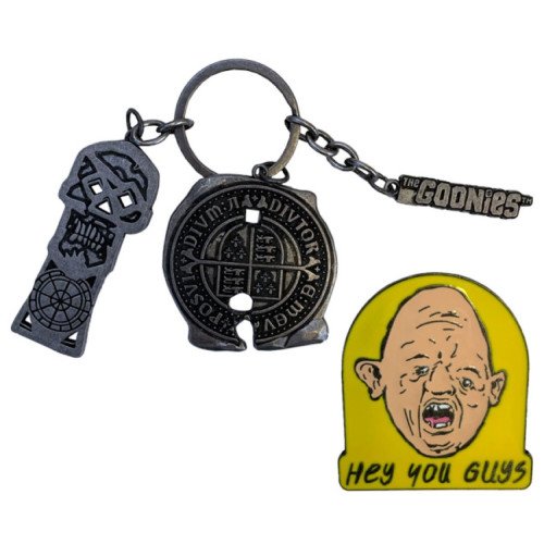 The Goonies - CHS Keychain & Pin Set