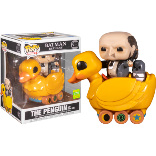 Batman Returns - Penguin with Duck Ride Pop! Rides Vinyl Figure (2022 Summer Convention Exclusive)