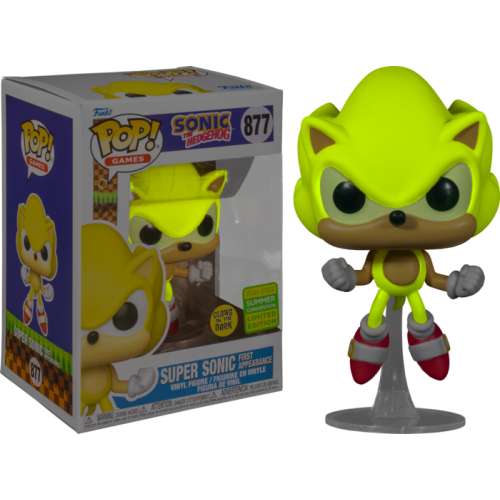 Sonic the Hedgehog - Super Sonic (First Appearance) Pop! Vinyl Figure (2022 Summer Convention Exclusive)