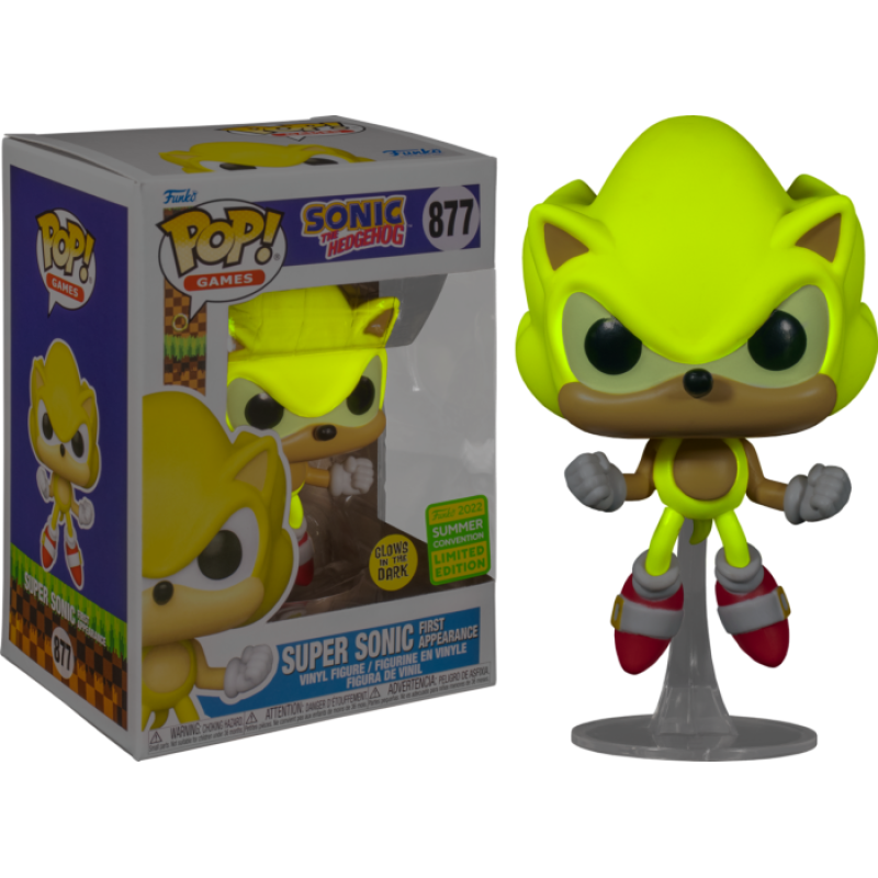 Funko Pop! Games: Sonic- Super Sonic First Appearance​ Vinyl