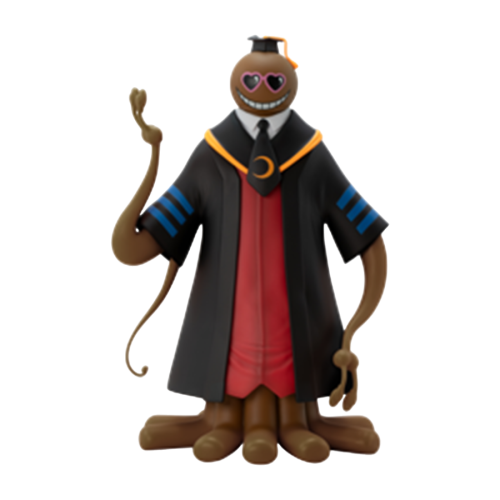 Assassination Classroom - Koro Sensei Brown [Holiday] 1:10 Scale Action Figure