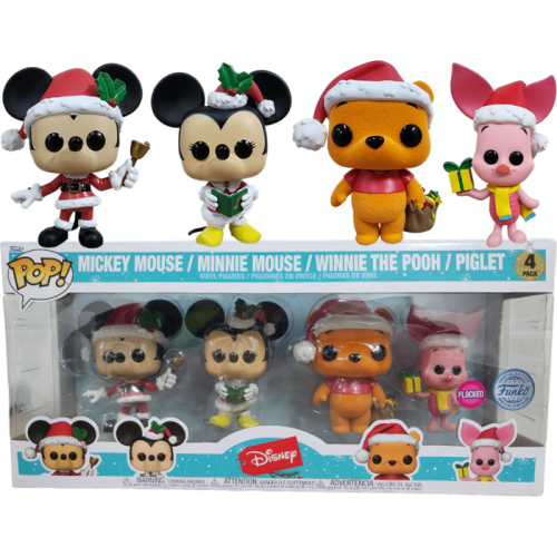 Disney - Mickey & Friends UK Exclusive Holiday Pop! 4-Pack [RS]