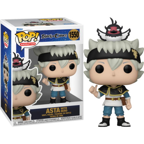 Black Clover - Asta with Nero Pop! Vinyl