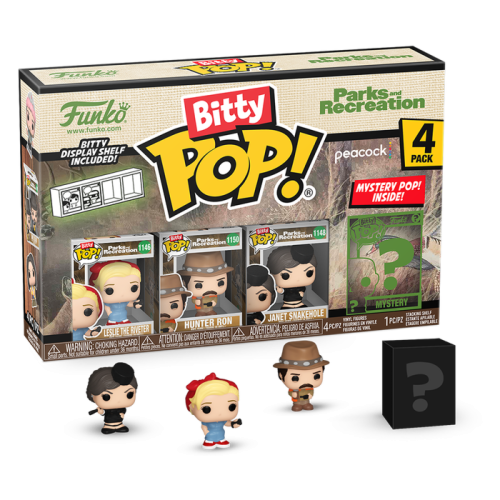 Parks & Recreation - Leslie Bitty Pop! 4-Pack