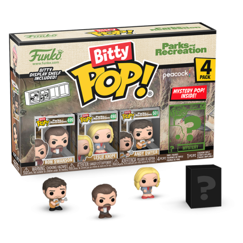 Parks & Recreation - Ron Bitty Pop! 4-Pack