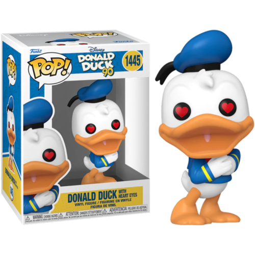 Donald Duck: 90th Anniversary - Donald Duck (Heart Eyes) Pop! Vinyl