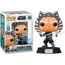 Star Wars: Ahsoka (TV) - Ahsoka Tano with Dual Lightsabers US Exclusive Pop! Vinyl [RS]