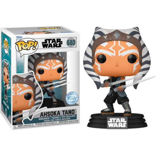Star Wars: Ahsoka (TV) - Ahsoka Tano with Dual Lightsabers US Exclusive Pop! Vinyl [RS]