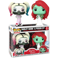 Harley Quinn: Animated - Harley Quinn & Poison Ivy Wedding US Exclusive Pop! 2-Pack [RS]