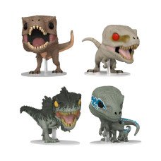 Jurassic World 3 - US Exclusive Pop! 4-Pack [RS]