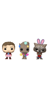 Guardians of the Galaxy - Star-Lord, Groot, & Rocket Carrot Pocket Pop! 3-Pack