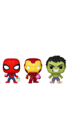 Marvel Comics - Spider-Man, Iron Man & Hulk Carrot Pocket Pop! 3-Pack