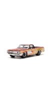 Looney Tunes - Chevy El Camino with Tassie Devil 1:24 Scale Diecast Vehicle