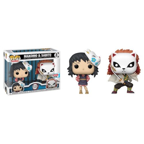 Demon Slayer - Sabito & Makomo Pop! 2-Pack NYCC 2023 US Exclusive [RS]