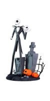 The Nightmare Before Christmas - Jack Scary Smiling Face 1:10 Scale Figure