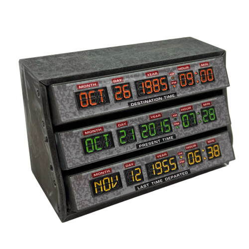 Back to the Future - Time Circuits Scaled Replica