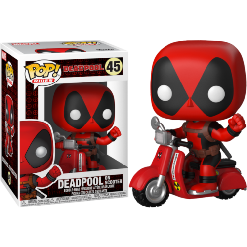 Deadpool (comics) - Deadpool with Scooter Pop! Ride