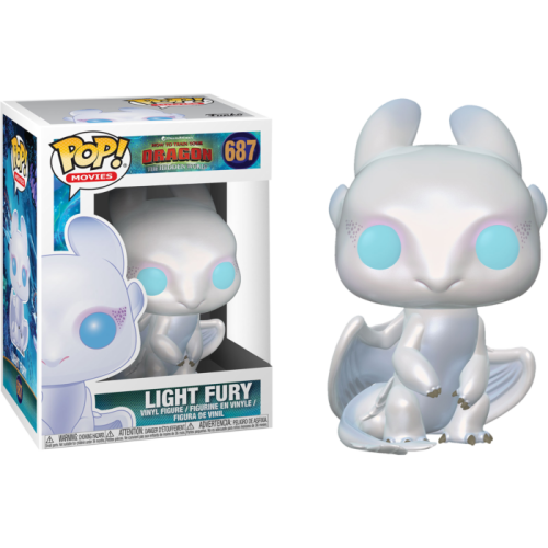 How to Train Your Dragon 3: The Hidden World - Light Fury Pop! Vinyl