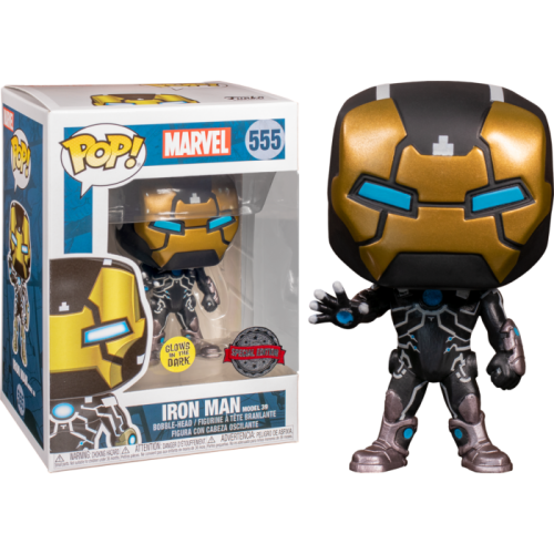 Iron Man - Mark XXXIX Glow Marvel 80th Anniversary US Exclusive Pop! Vinyl