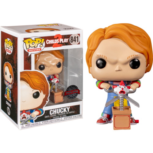 Child's Play 2 - Chucky with Buddy & Scissors US Exclusive Pop! Vinyl
