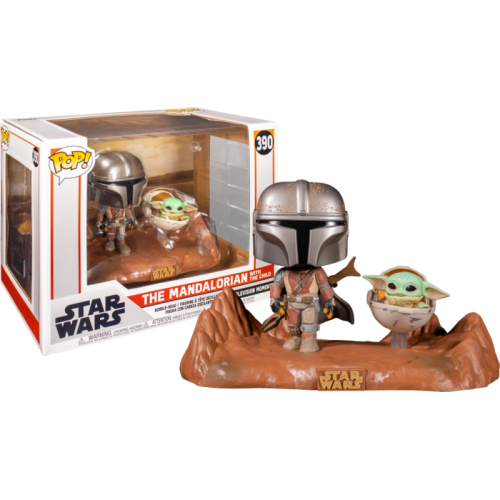 Star Wars: The Mandalorian - Mandalorian & Child Movie Moment Pop! Vinyl