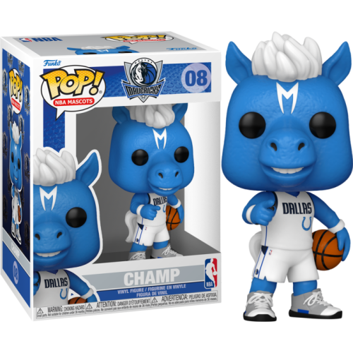 NBA: Mascots - Dallas Champ Pop! Vinyl