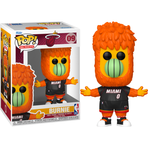NBA: Mascots - Miami Burnie Pop! Vinyl