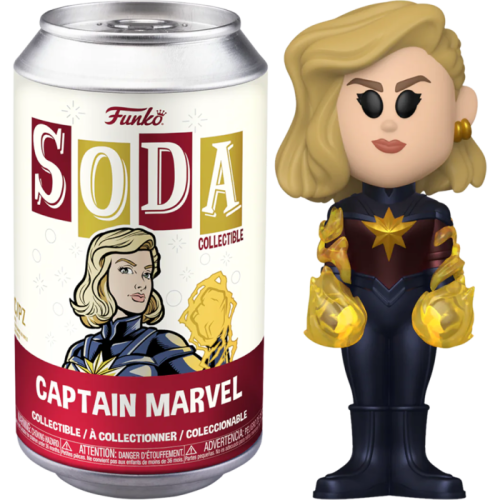 The Marvels (2023) - Captain Marvel Vinyl Soda