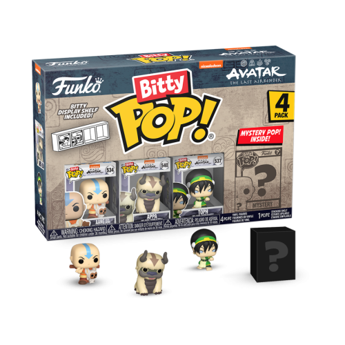 Avatar: the Last Airbender - Aang Bitty Pop! 4-Pack