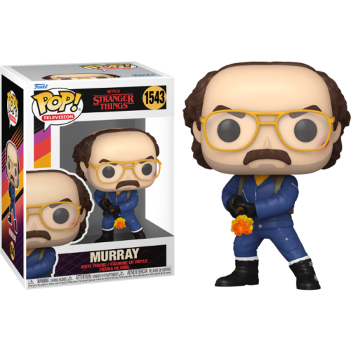 Stranger Things - Murray Bauman with Flamethrower Pop! Vinyl