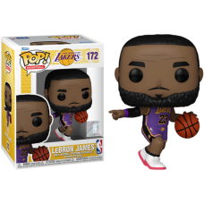 NBA: Lakers - LeBron James (Purple Uniform #23) Pop! Vinyl NBA: Lakers - LeBron James (Purple Uniform #23) Pop! Vinyl
