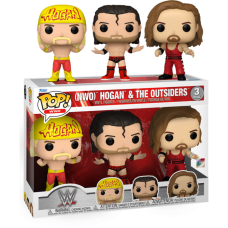 WWE - Hulk Hogan & The Outsiders Pop! 3-Pack