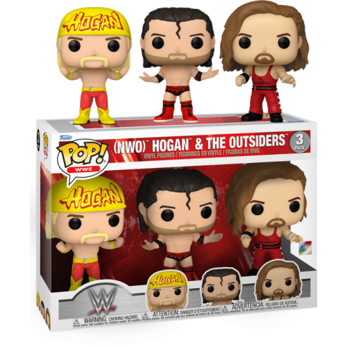 WWE - Hulk Hogan & The Outsiders Pop! 3-Pack
