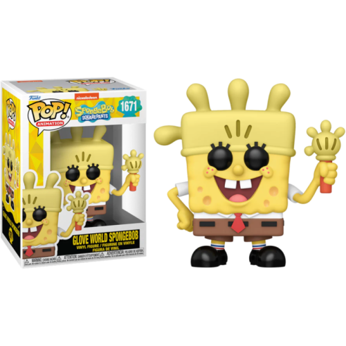 Spongebob: 25th Anniversary - Glove World Spongebob Pop! Vinyl