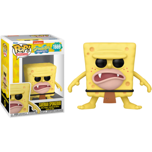 Spongebob: 25th Anniversary - Caveman Spongebob Pop! Vinyl