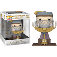 Harry Potter - Dumbledore with Podium Pop! Deluxe