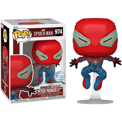 Spiderman 2 (VG'23) - Peter Parker (Volecity Suit) Pop! Vinyl [RS]