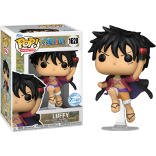 One Piece - Luffy Uppercut US Exclusive Metallic Pop! Vinyl [RS]