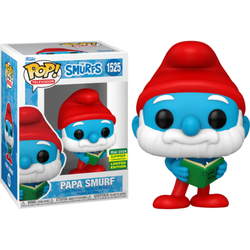 Smurfs - Papa Smurf SDCC 2024 US Exclusive Pop! Vinyl [RS]