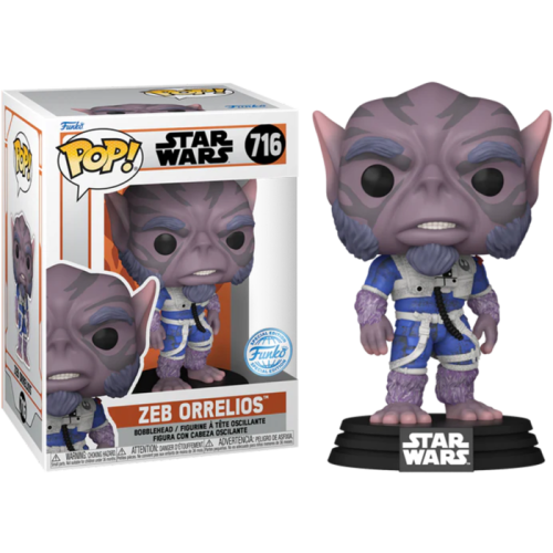 Star Wars: The Mandalorian - Zeb Orrelios US Exclusive Pop! Vinyl [RS]