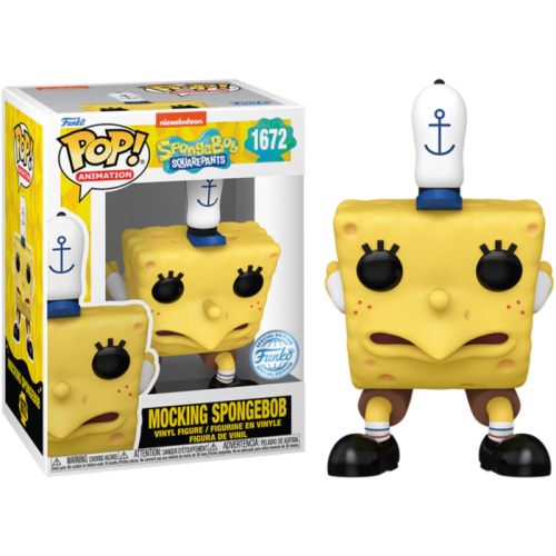 Spongebob: 25th Anniversary - Mocking Spongebob US Exclusive Pop! Vinyl [RS]