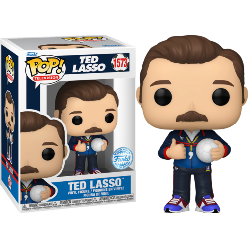 Ted Lasso - Ted Lasso (with ball) US Exclusive Pop! Vinyl [RS]
