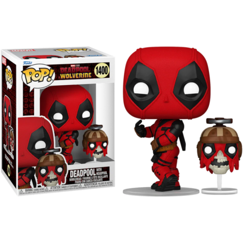 Deadpool & Wolverine - Deadpool with Headpool Pop! Vinyl