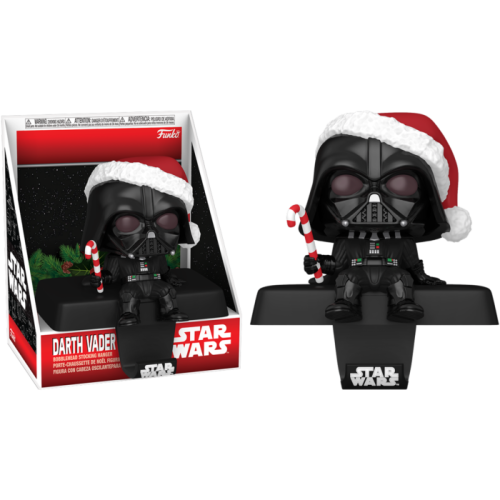Star Wars -Vader Pop! Edge-Sitter Stocking Hanger