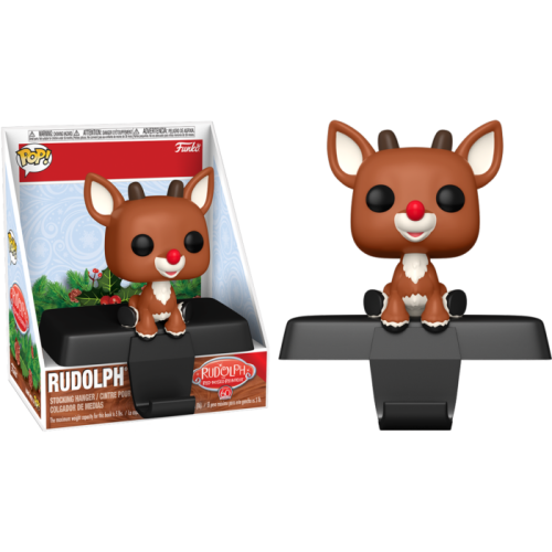 Rudolph - Rudolph Pop! Edge-Sitter Stocking Hanger